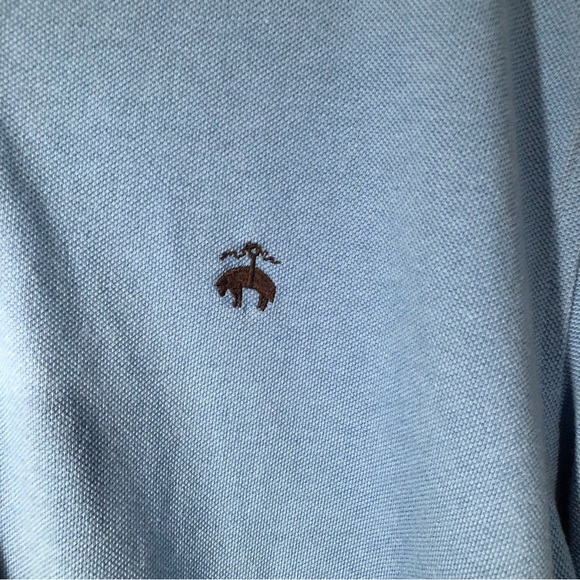 Brooks Brothers Cotton Pique Polo Shirt Size Large - Picture 4 of 6
